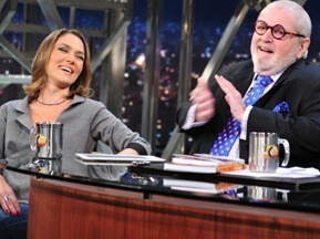Isabella Saes no programa do Jô